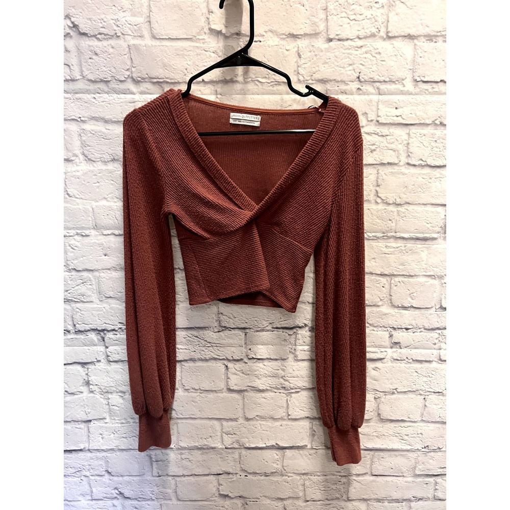 Urban Outfitters Dusty Rose Long Sleeve Shirt